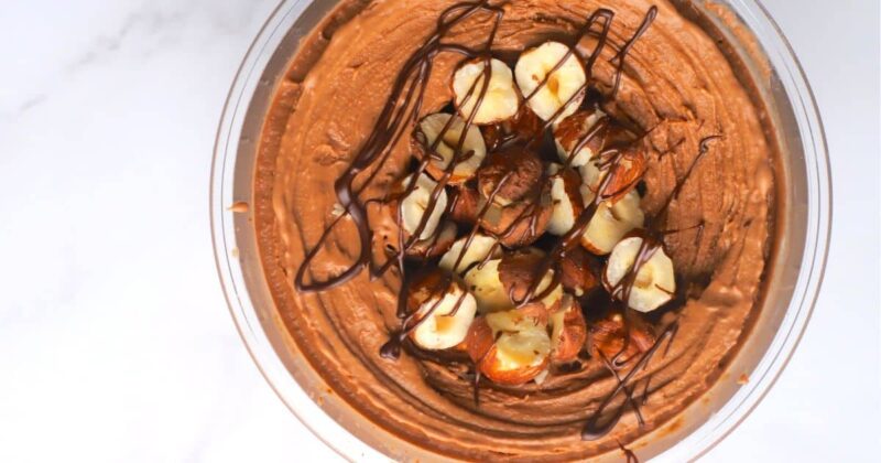 Chocolate Hazelnut Protein Ice Cream (Ninja Creami) by Oscar Chimenti - FoodSocial
