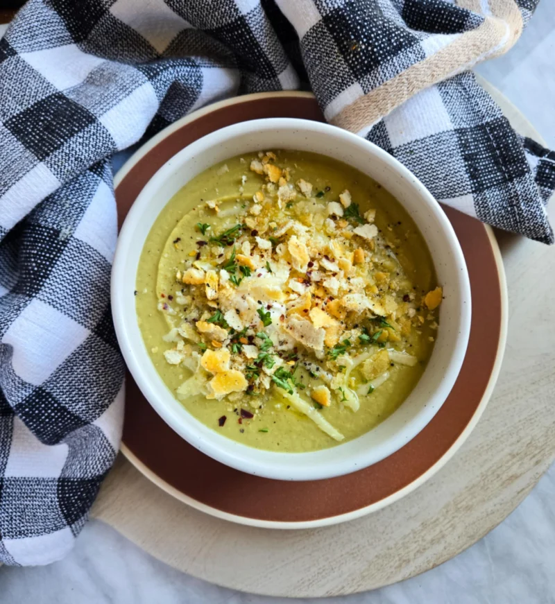 Creamy Broccoli White Bean Soup by the_happy_veg - FoodSocial