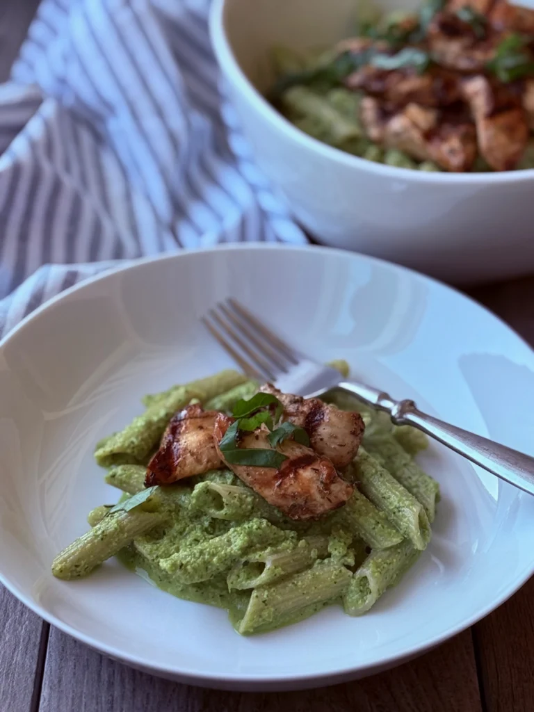 Dairy-Free Chicken Pesto Alfredo by Readyprepheal - FoodSocial