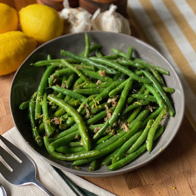 Garlicky Green Beans by Reed Dunn - FoodSocial