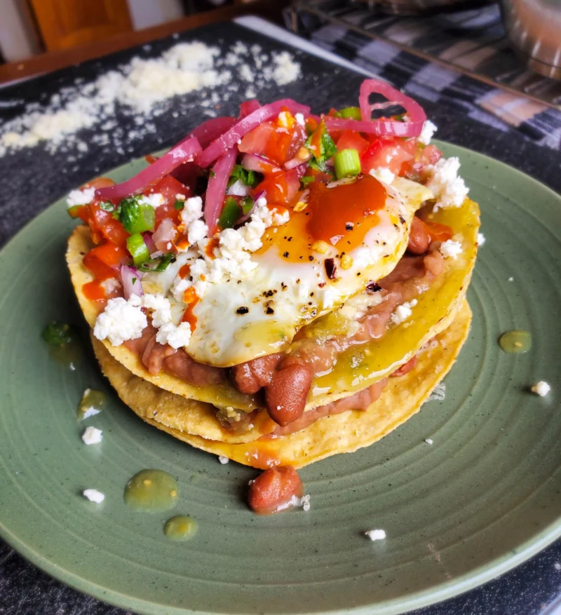 Huevos Stacks by the_happy_veg - FoodSocial