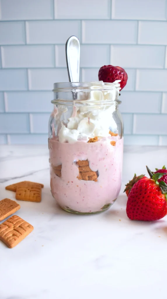 Strawberry Cheesecake Parfait by joyfuleatsnbeats - FoodSocial