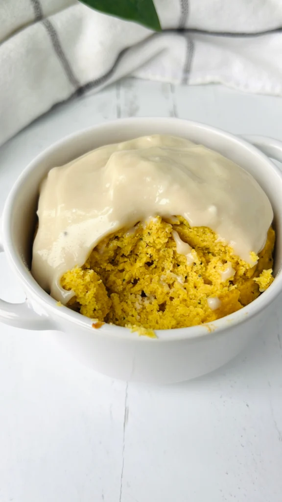 Healthy Lemon Poppyseed Pound (mug) Cake by hollysbestlife - FoodSocial