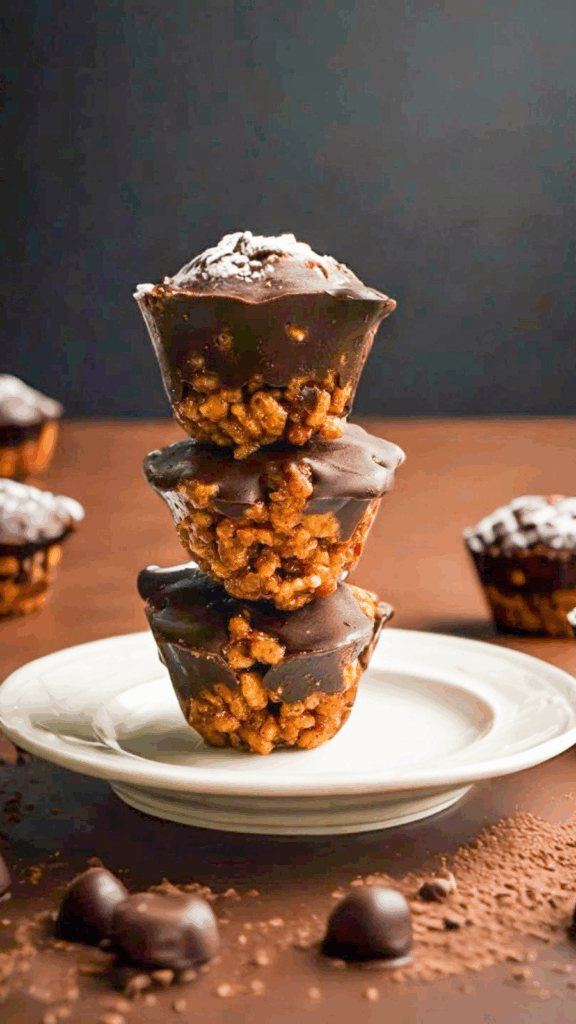 Mini Rice Crisp Bites by LivLaughCook - FoodSocial