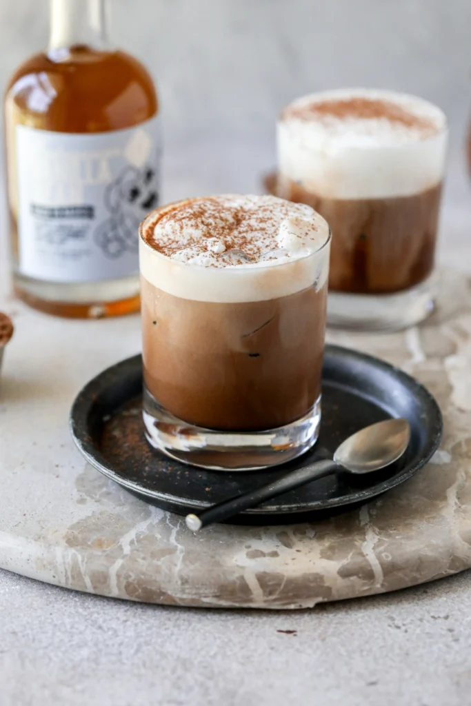 Iced Mocha with Vanilla Cold Foam by Jessi's Kitchen - FoodSocial