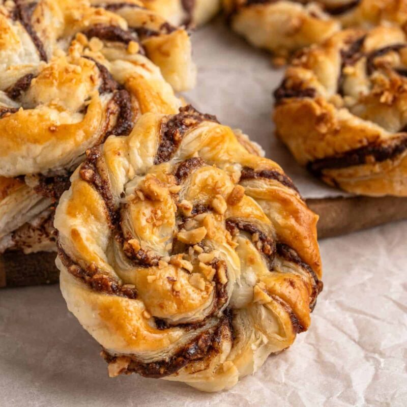 Nutella In Puff Pastry by A Sweet Thyme | Gwen Wolken - FoodSocial
