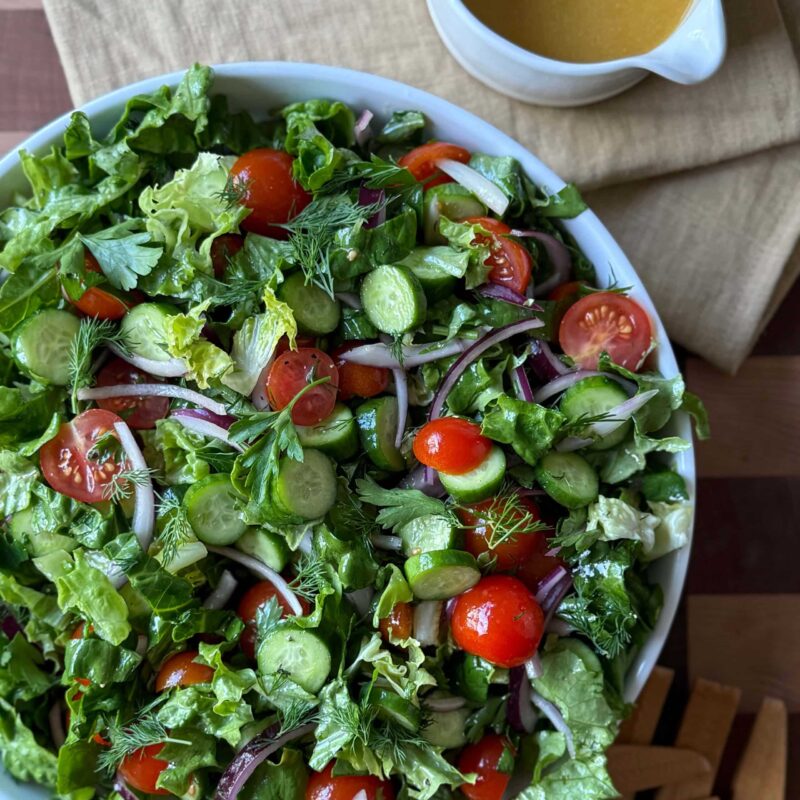 Simple Green Salad by Reed Dunn - FoodSocial