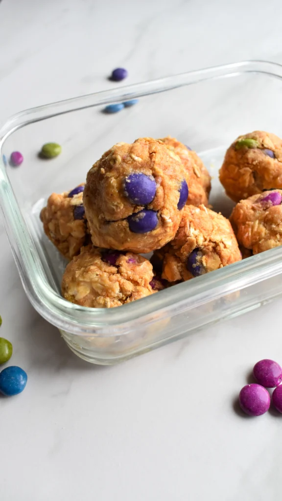 Protein Monster Cookie Bites by joyfuleatsnbeats - FoodSocial