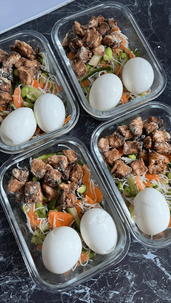 Crispy Tofu Rice Noodle Salad by Lauren Jantzen - FoodSocial