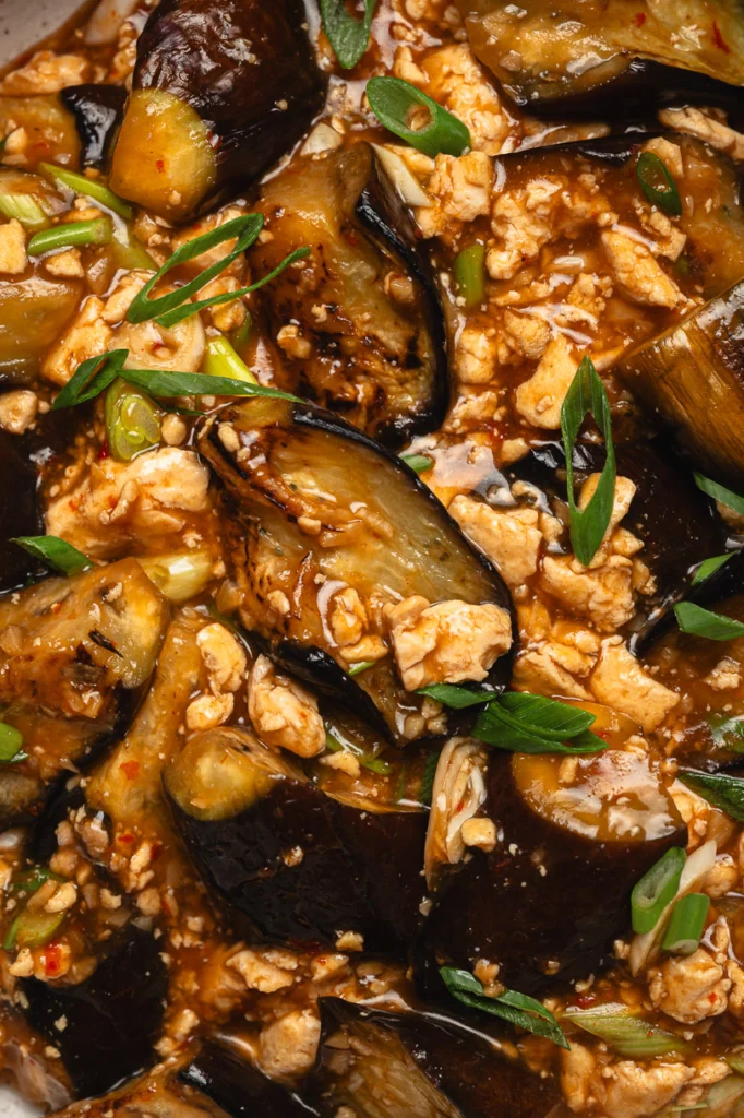 Garlic Eggplant Stir Fry with Tofu by ellielikes.cooking - FoodSocial