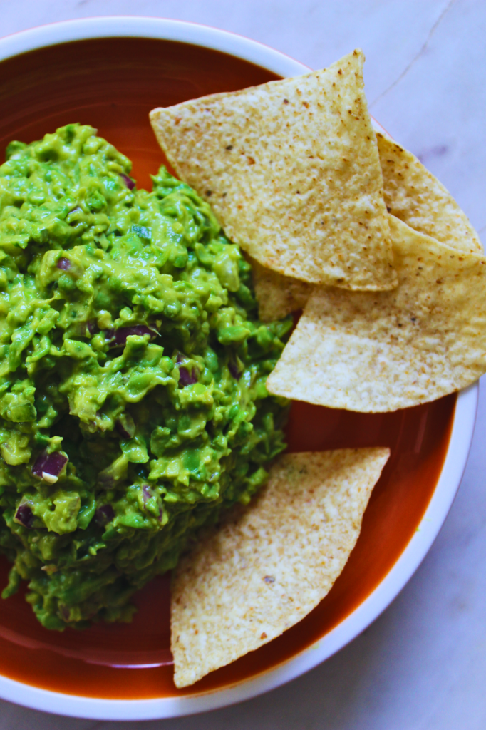 Green Pea Guacamole by SomeVeganCouple - FoodSocial