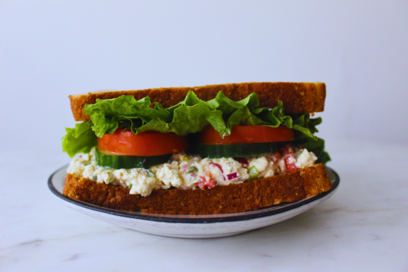 Tofu Salad Sandwich by SomeVeganCouple - FoodSocial