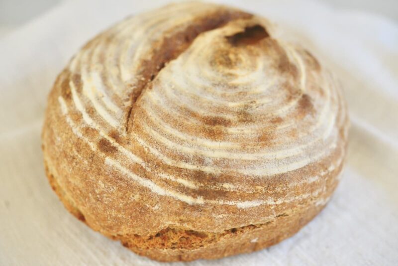Air Fryer Sourdough Bread by Our Gabled Home - FoodSocial