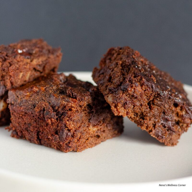 Banana Almond Flour Brownies without Butter by Snezana Stefanovic - FoodSocial