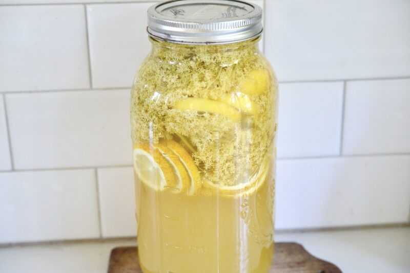 Elderflower Syrup by Our Gabled Home - FoodSocial