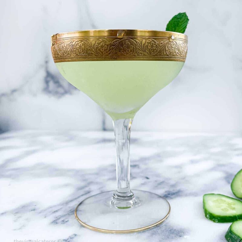 Fresh Cucumber Martnis by thevirtualcaterer - FoodSocial