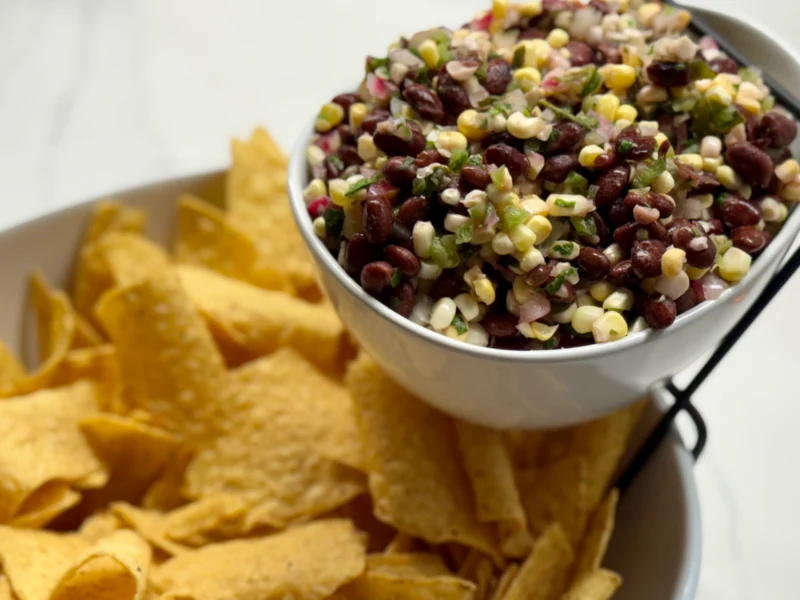 Cowboy Caviar (Black Bean Salsa) by glassofweinstein - FoodSocial