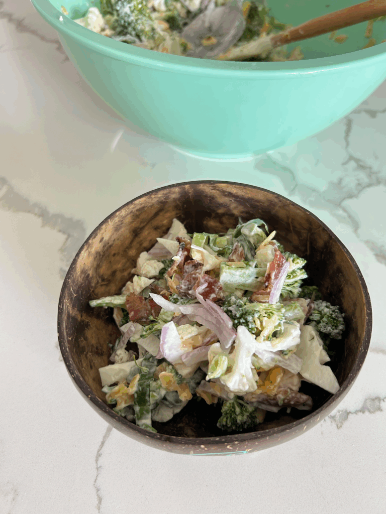 Cauliflower Broccoli Salad by Aloha Healthy Eats - FoodSocial