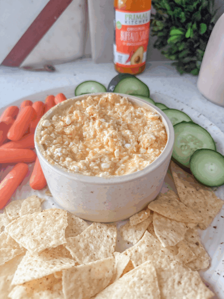 High Protein Buffalo Chicken Dip by Marissaswholelife - FoodSocial