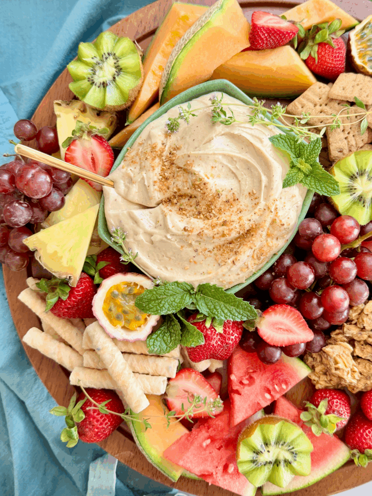 Waffle Cone Butter Fruit Dip! by Back Porch Paleo - FoodSocial