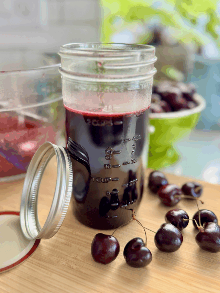 Sweet Summer Cherry Syrup by Back Porch Paleo - FoodSocial