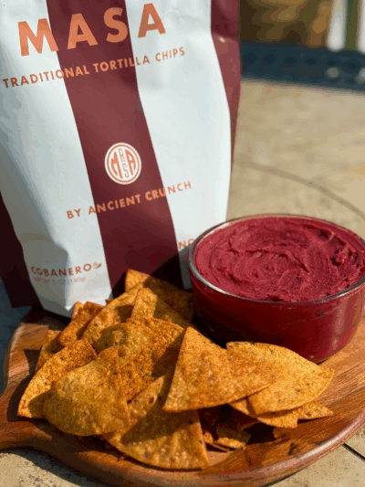 chipotle raspberry hummus