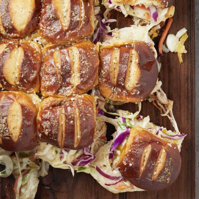 Italian Chicken Salad Sliders by thevirtualcaterer - FoodSocial