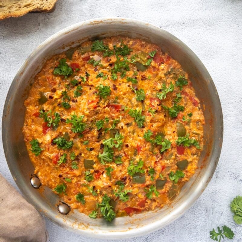 Menemen (Turkish Scrambled Eggs) by mammasflavors - FoodSocial