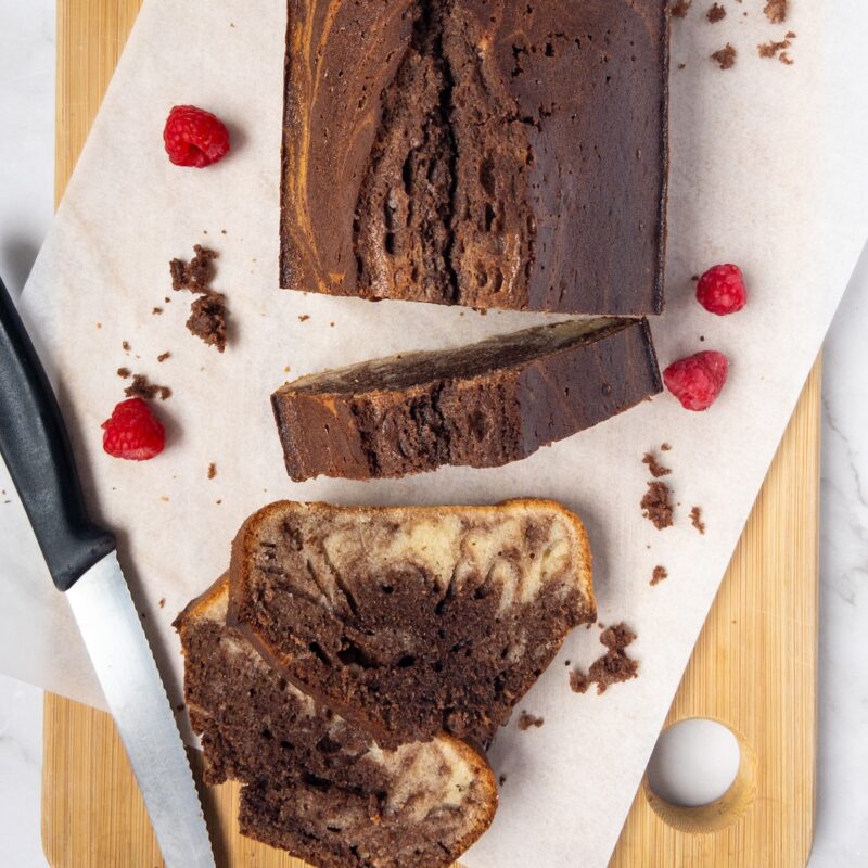 Marble Loaf Cake by mammasflavors - FoodSocial