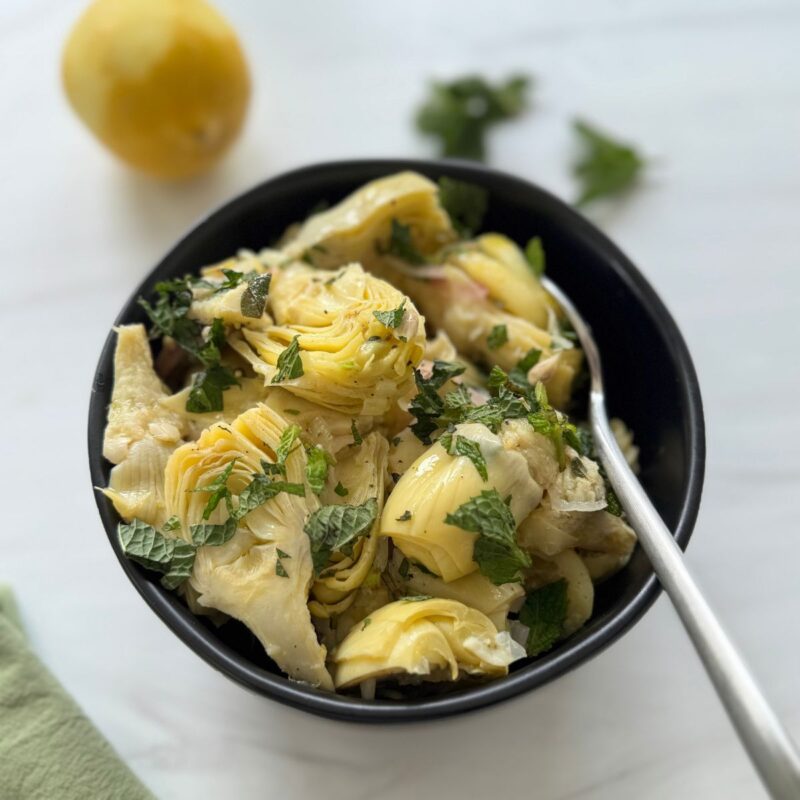 Marinated Artichokes by A Sweet Thyme | Gwen Wolken - FoodSocial