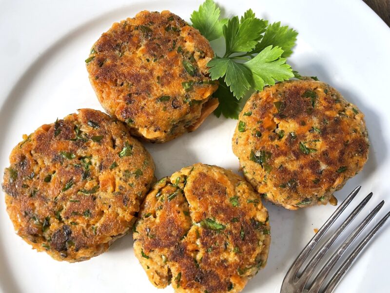 Quick & Easy Salmon Cakes by Our Gabled Home - FoodSocial