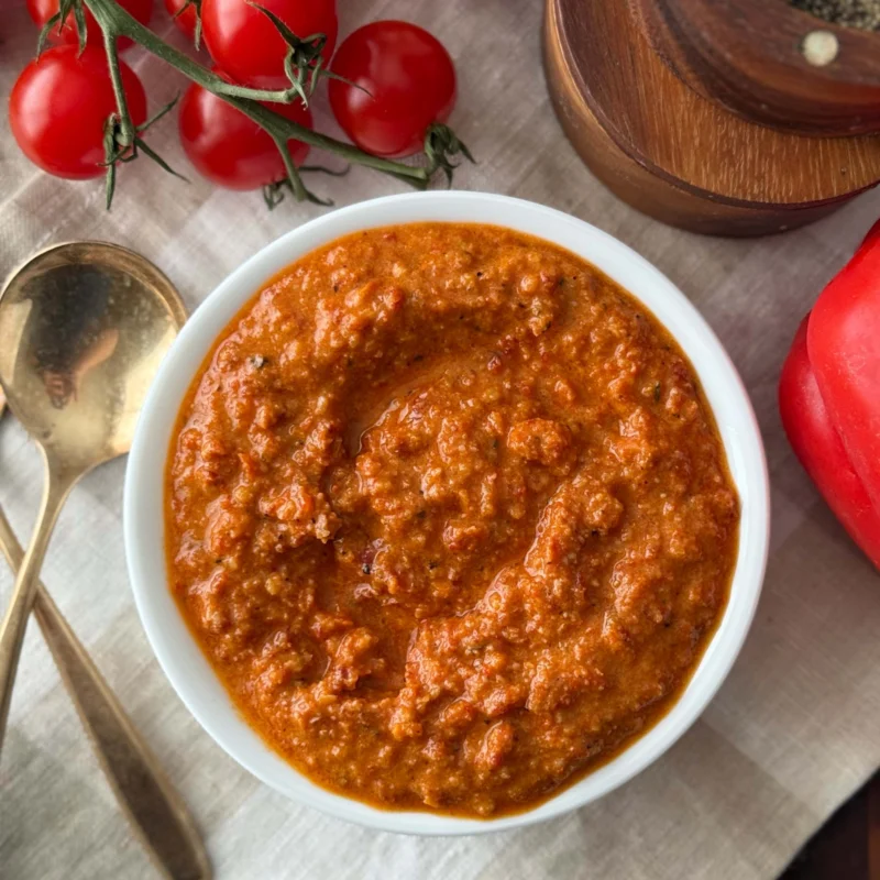 10-Minute Sundried Tomato Pesto by Reed Dunn - FoodSocial