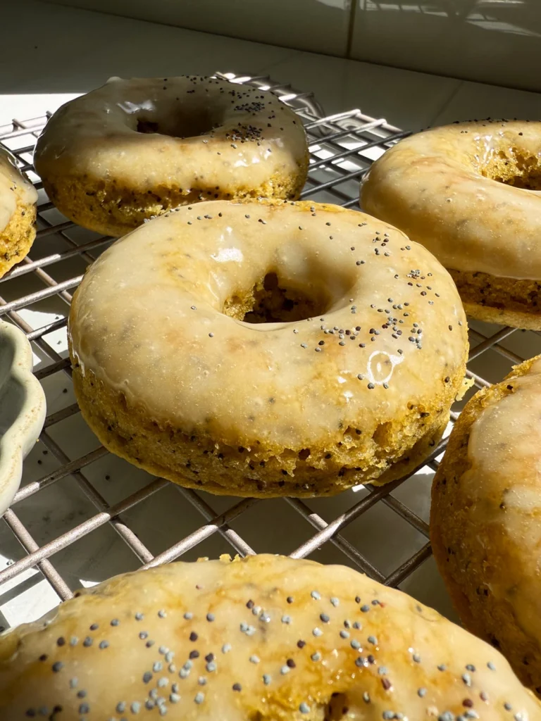 Lemon Poppy Seed Donuts (Gluten Free, Paleo) by bakeitpaleo - FoodSocial