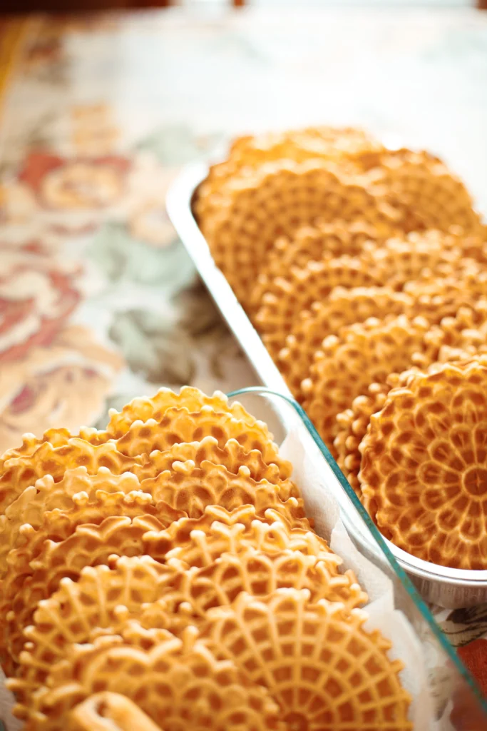 Nonna Filomena’s Snowflake Cookies (Pizzelle) by The Taste of Montreal - FoodSocial