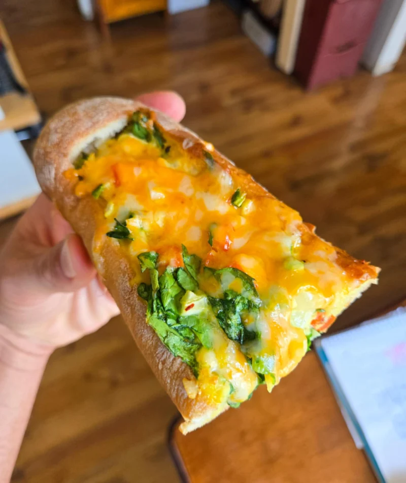 Breakfast Baguette Boat by the_happy_veg - FoodSocial