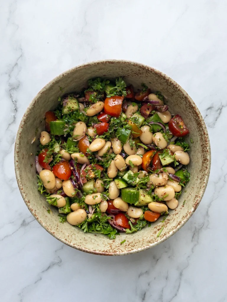 Lemon and Garlic Butter Bean Salad by mammasflavors - FoodSocial