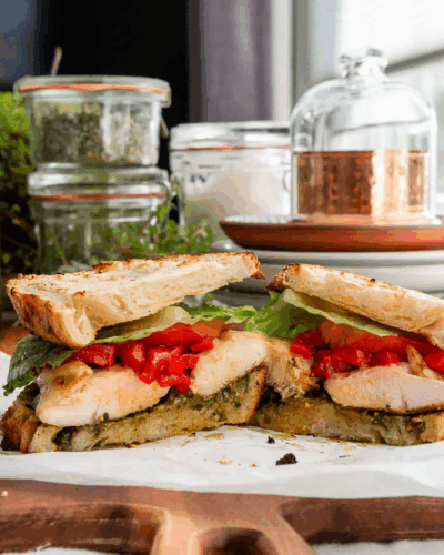 Chicken & Pesto Panini
