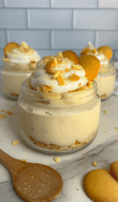 Banana Pudding Cottage Cheese Mousse