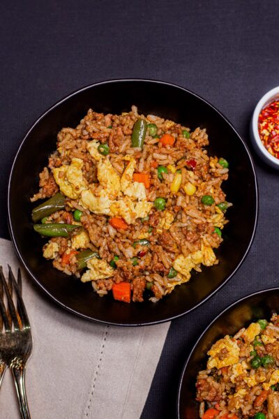 High-Protein Beef Fried Rice