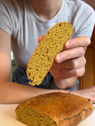 Lentil Bread (High Protein, Gluten Free, Yeast Free)