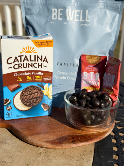 cookies & cream protein cookie dough balls