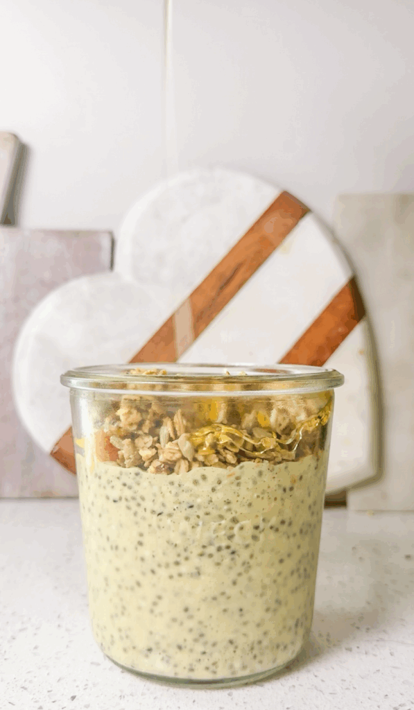 Peaches & Cream Chia Seed Pudding by Marissaswholelife - FoodSocial