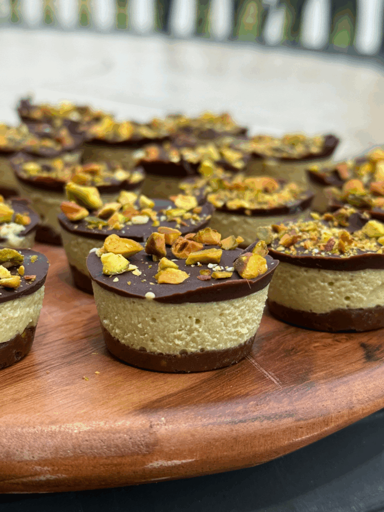 dubai chocolate brownie ice-cream bites by ericatangeman - FoodSocial