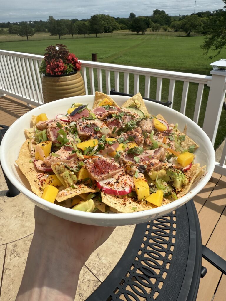 ahi tuna poke nachos by ericatangeman - FoodSocial