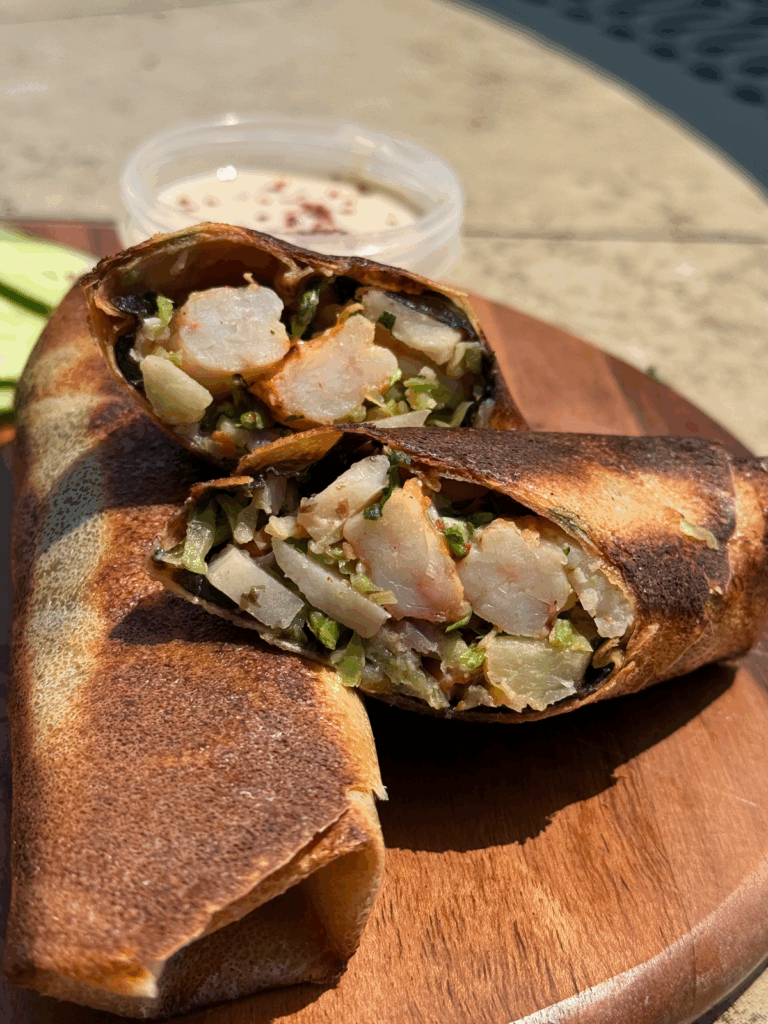 asian fusion crunch wrap by ericatangeman - FoodSocial