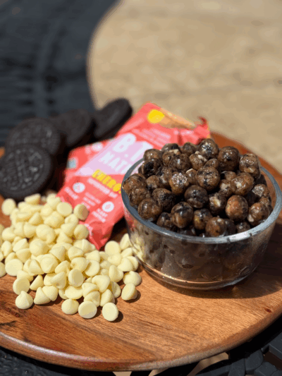 cookies & cream protein cookie dough balls