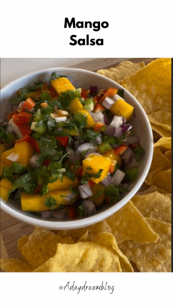Mango Salsa by Adaydreamblog - FoodSocial