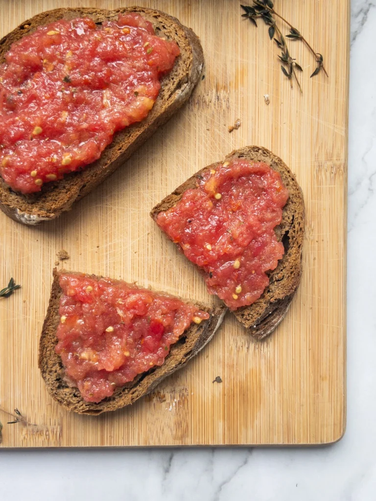 Pa Amb Oli (Spanish Tomato Bread Recipe) by mammasflavors - FoodSocial