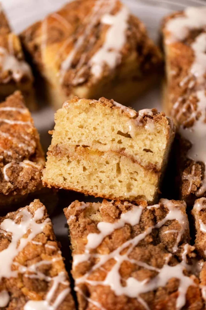 Fresh Peach Coffee Cake with Brown Sugar Crumble by The Sweet Occasion - FoodSocial