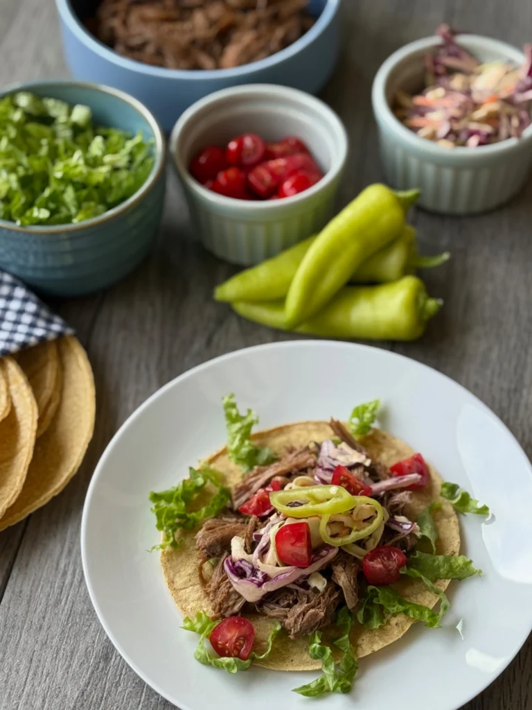 Pork Carnitas with Honey Sriracha Slaw by Readyprepheal - FoodSocial
